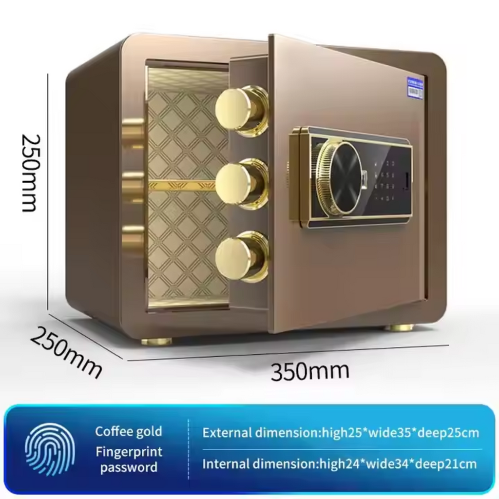 AuricShield Luxe Vault S300 Biometric Safe